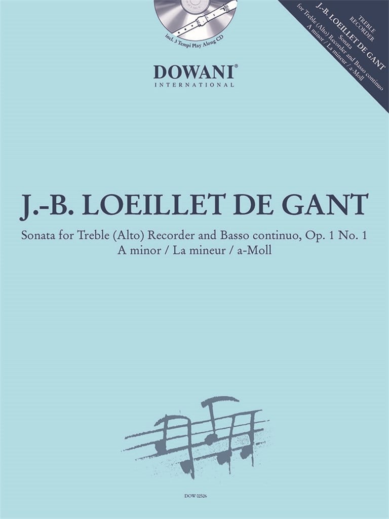 Sonata for Treble (Alto) Recorder and B. c.